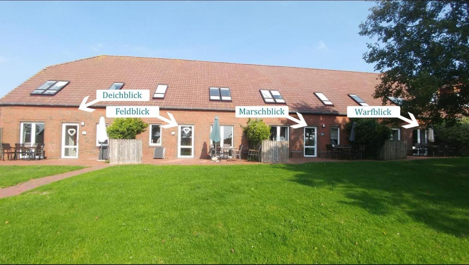 Warfblick - Landlust Osterwarf Apartment Norddeich  Bagian luar foto